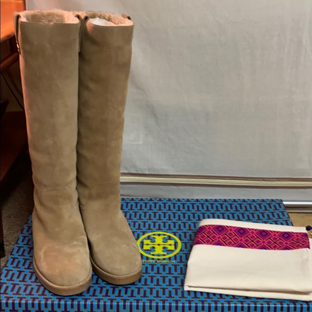 Tory Burch Suede Boots